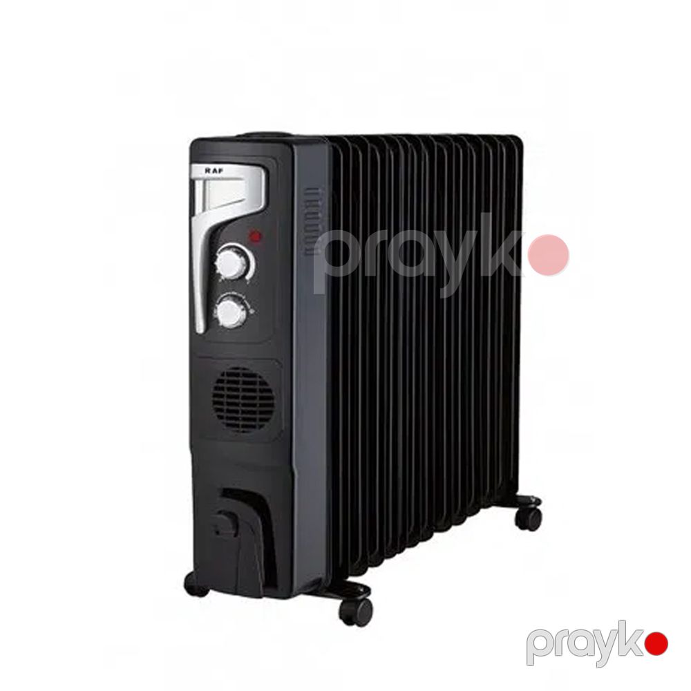RAF R.1329B 13 kanallı fərli yağ radiatoru qara 2900W — Ev texnikası, Bakı (2)