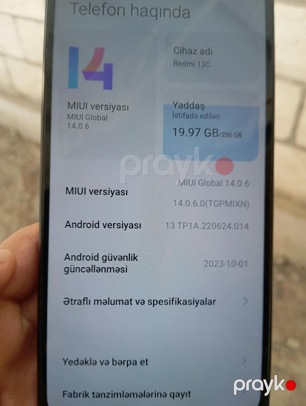 Xiaomi 13, 256 GB, rəng - Qara — Xiaomi, Salyan (5)