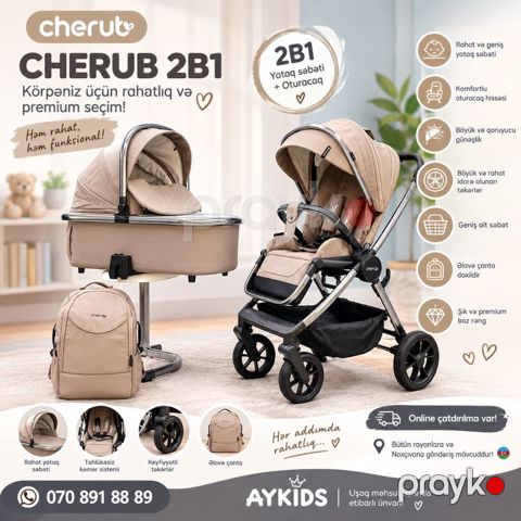2-si 1-də araba, Yeni, Pulsuz çatdırılma, Rayonlara çatdırılma — Bakı