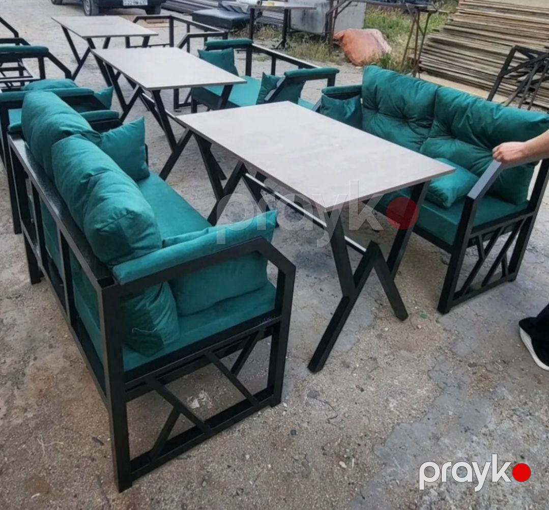 Metal Divan Dəstləri — Divanlər, Bakı (5)