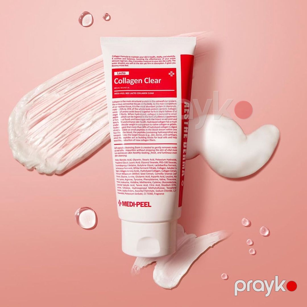 Üz üçün köpük Medi-Peel Red Lacto Collagen Clear 2.0, 300 ml — Mallar, Bakı (2)