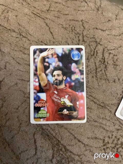 Məzmun: Futbol kolleksiya kartı Təsvir: - Mövzu: Liverpool FC — Digah