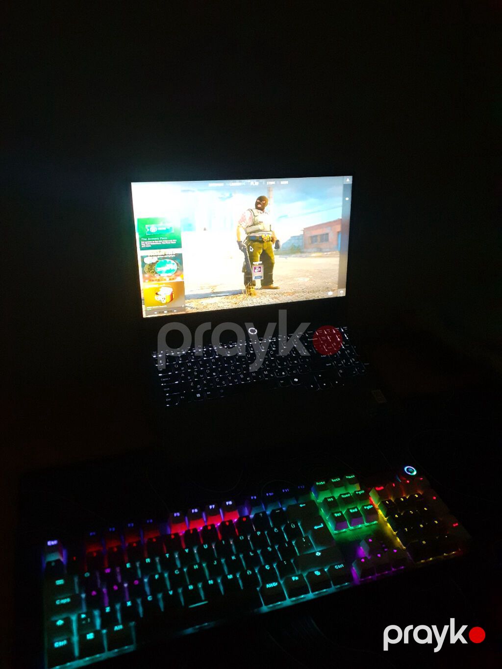 Klaviatura seliqeli işlenib heç bir problemi yoxdur. Tuşlar red switch — Klaviaturalar və siçanlar, Bakı (8)