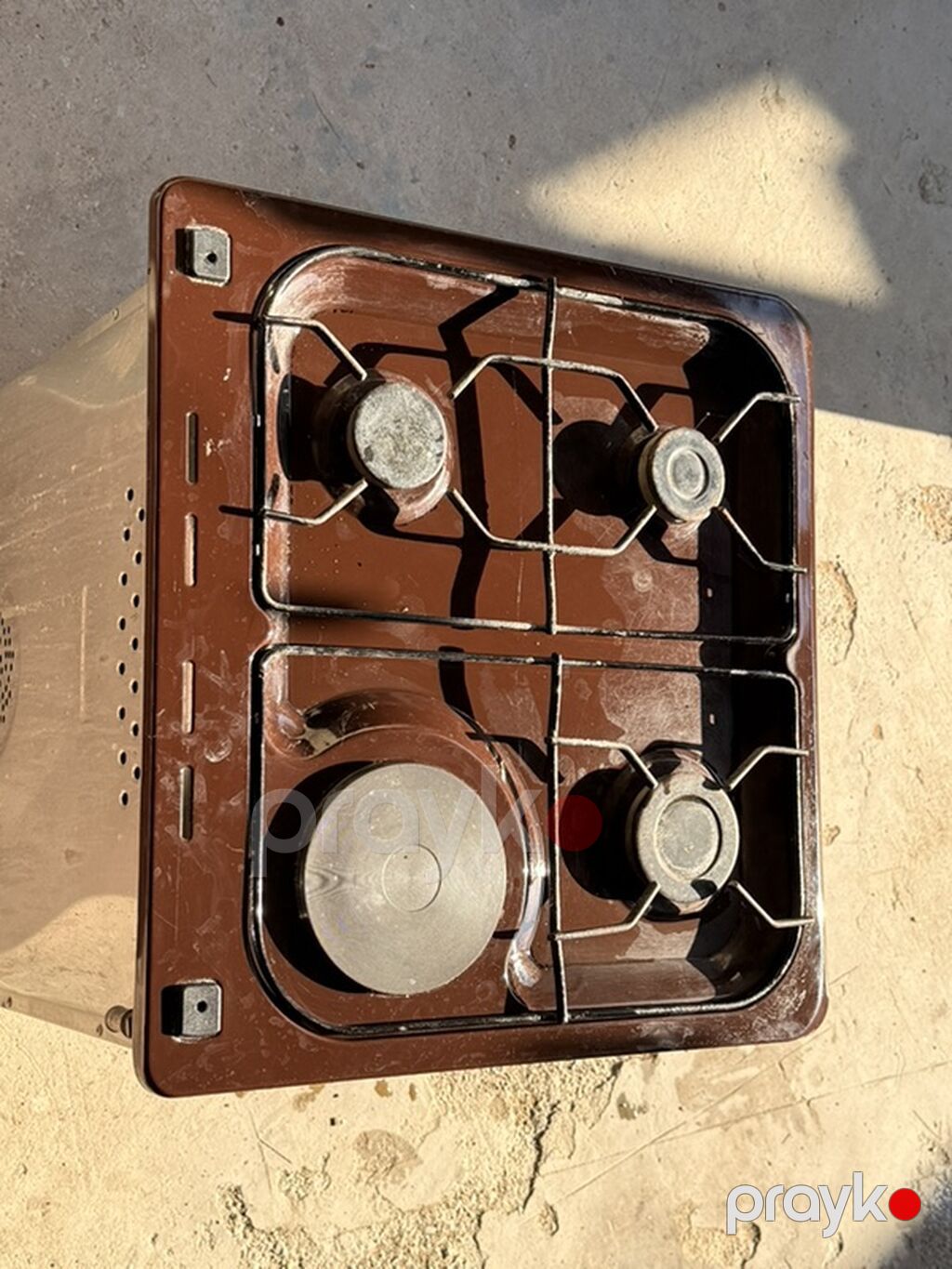 Qaz plitəsi Ayrıca dayanan, 4 gözlü, İşlənmiş — Plitələr, Digah (4)