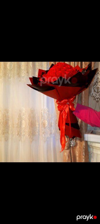 Süni gül dəstəsi — Dekor və interyeri, Bakı (3)