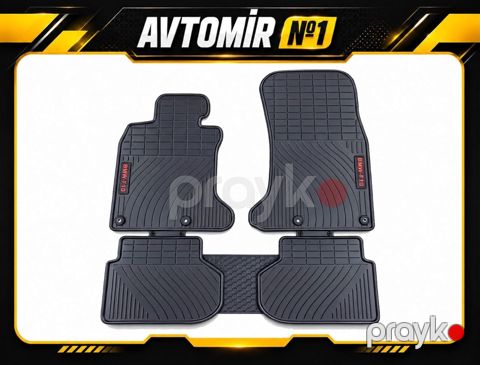 BMW 5 Series F10 F11 2010-2016 üçün salon rezin ayaqaltı — Bakı
