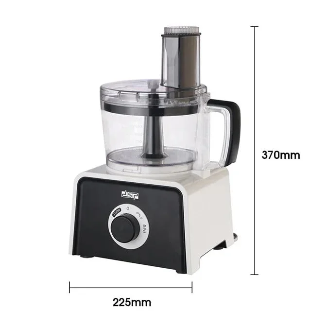 Mətbəx kombaynı və doğrayıcı, blender qabı 1,5 l, doğrayıcı qabı 1,5 l, 600 W, 3 bıçaq, 2 sürət - DSP_BlenDog1 — Etrend.az — Техника для кухни