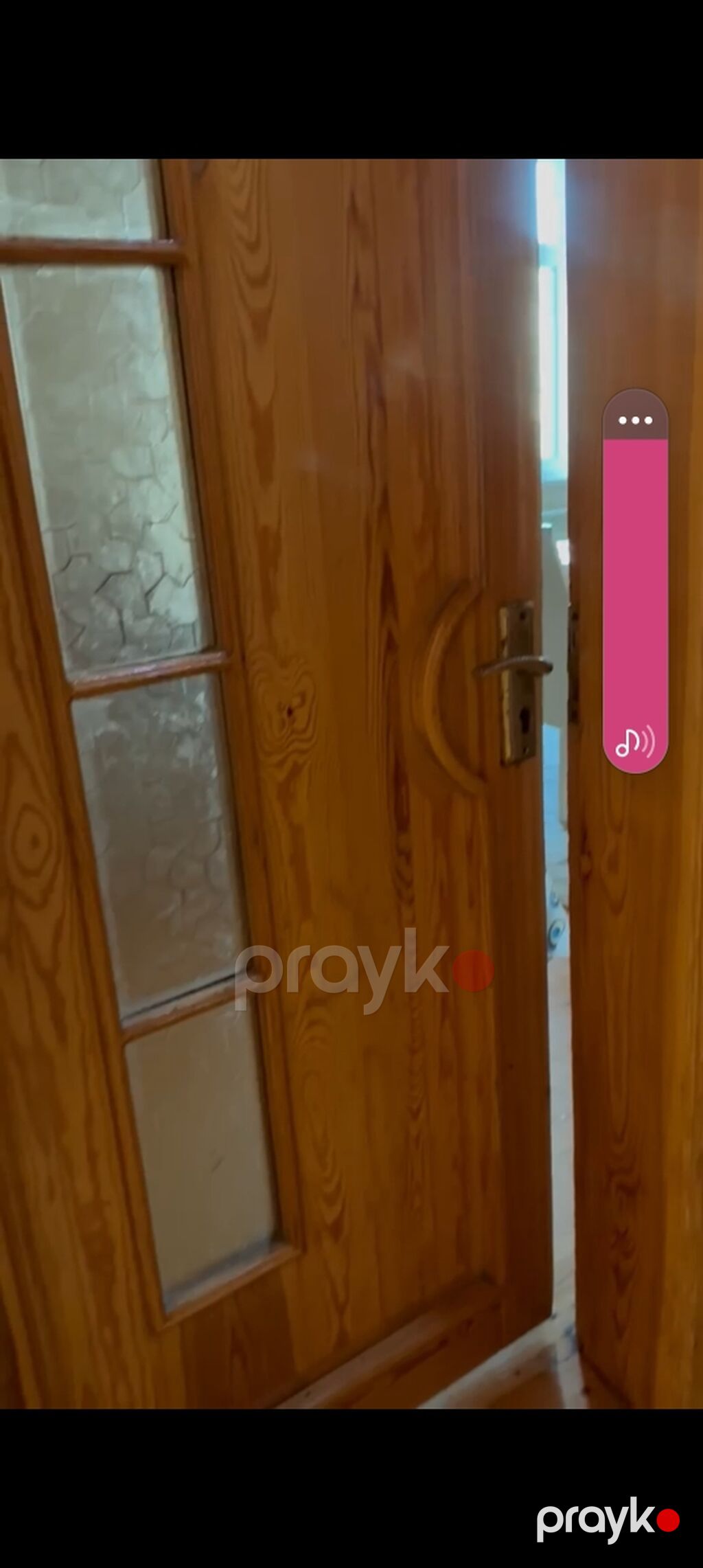 Taxta otaq qapısı - Material: möhkəm təbii ağac (ağac naxışlı örtük) — Pəncərələr, qapılar, balkonlar, Ceyranbatan (3)