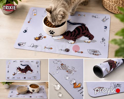 Yem qabı üçün xalça Trixie — Bakı