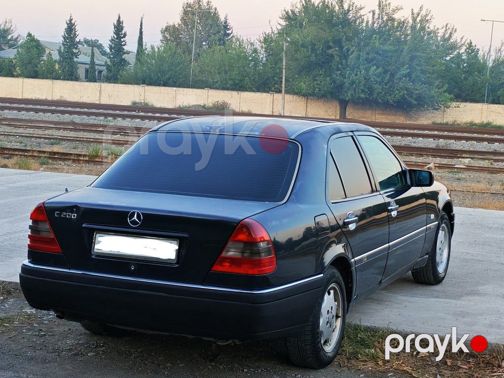 Mercedes C 200, 2.0 L, 1996 il, 187 228 km — Avtomobillər, Bərdə (8)