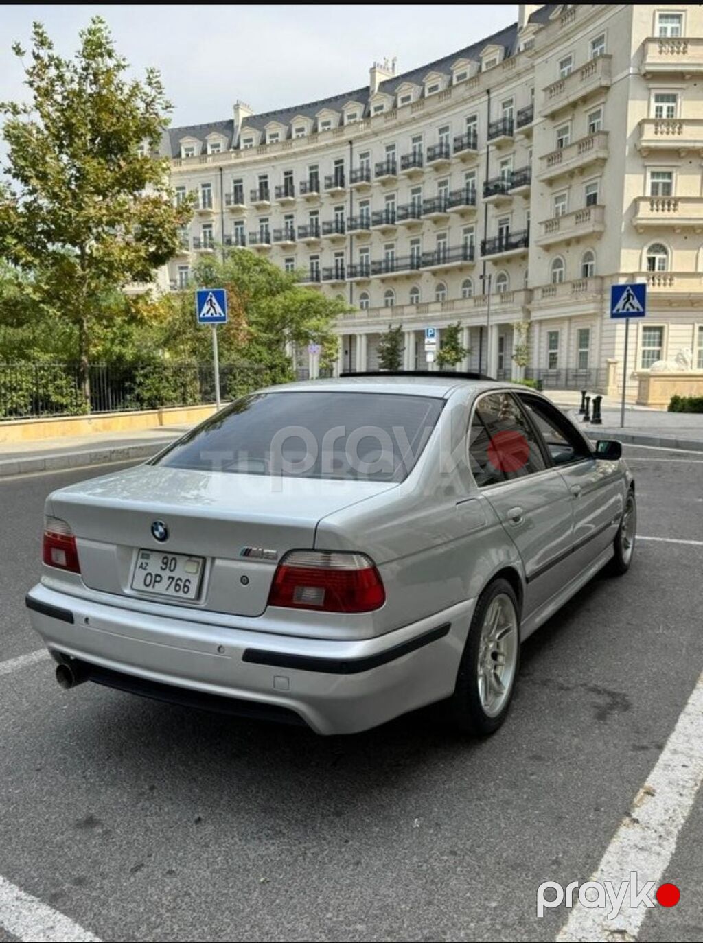 BMW 5 Series E39 sedan – gümüş rəng. Texniki xüsusiyyətlər və — Avtomobillər, Göytəpə (10)