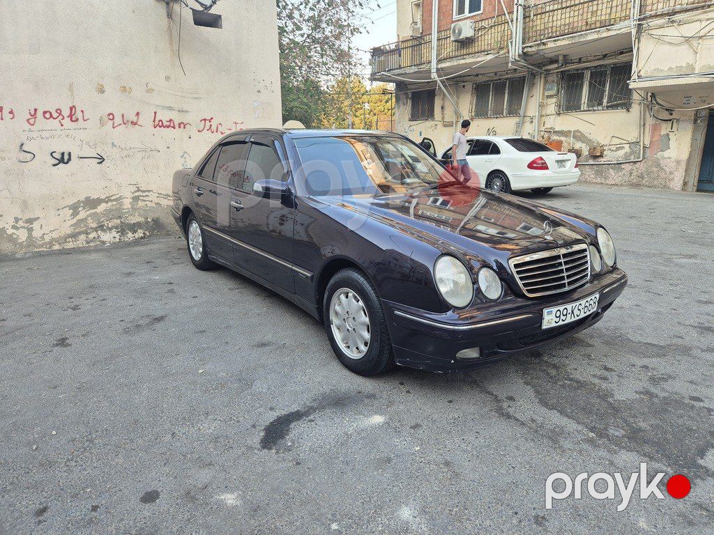 Mercedes E 240, 2.4 L, 2000 il, 293 000 km — Avtomobillər, Sumqayıt (2)