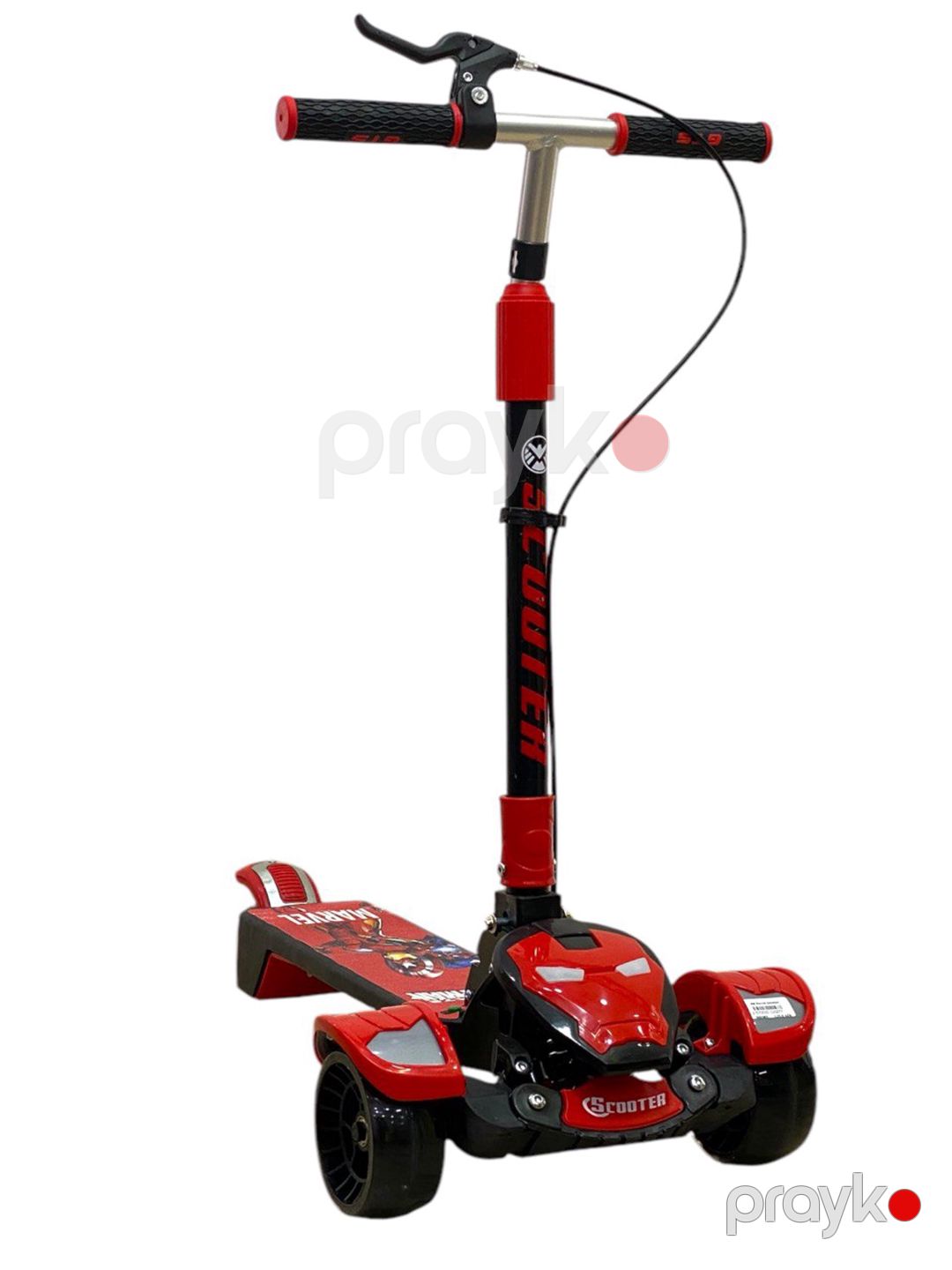 Samokat Marvel M6583, qırmızı — Mallar, Bakı (2)