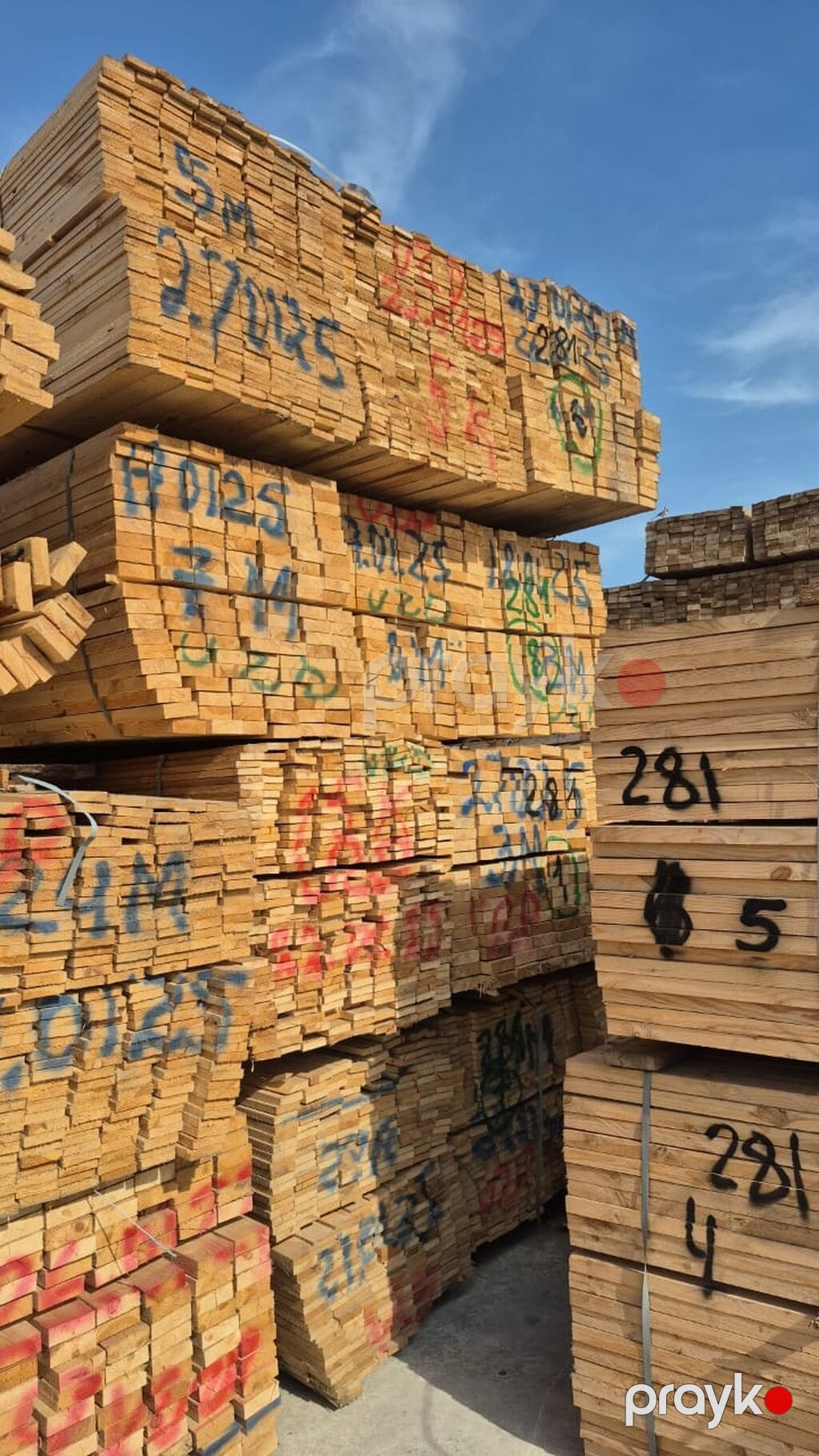Məhsul: Taxta materialı (şalban və taxta lövhələr) Təsvir: - İri — Ağac məmulatı, Bakı (9)