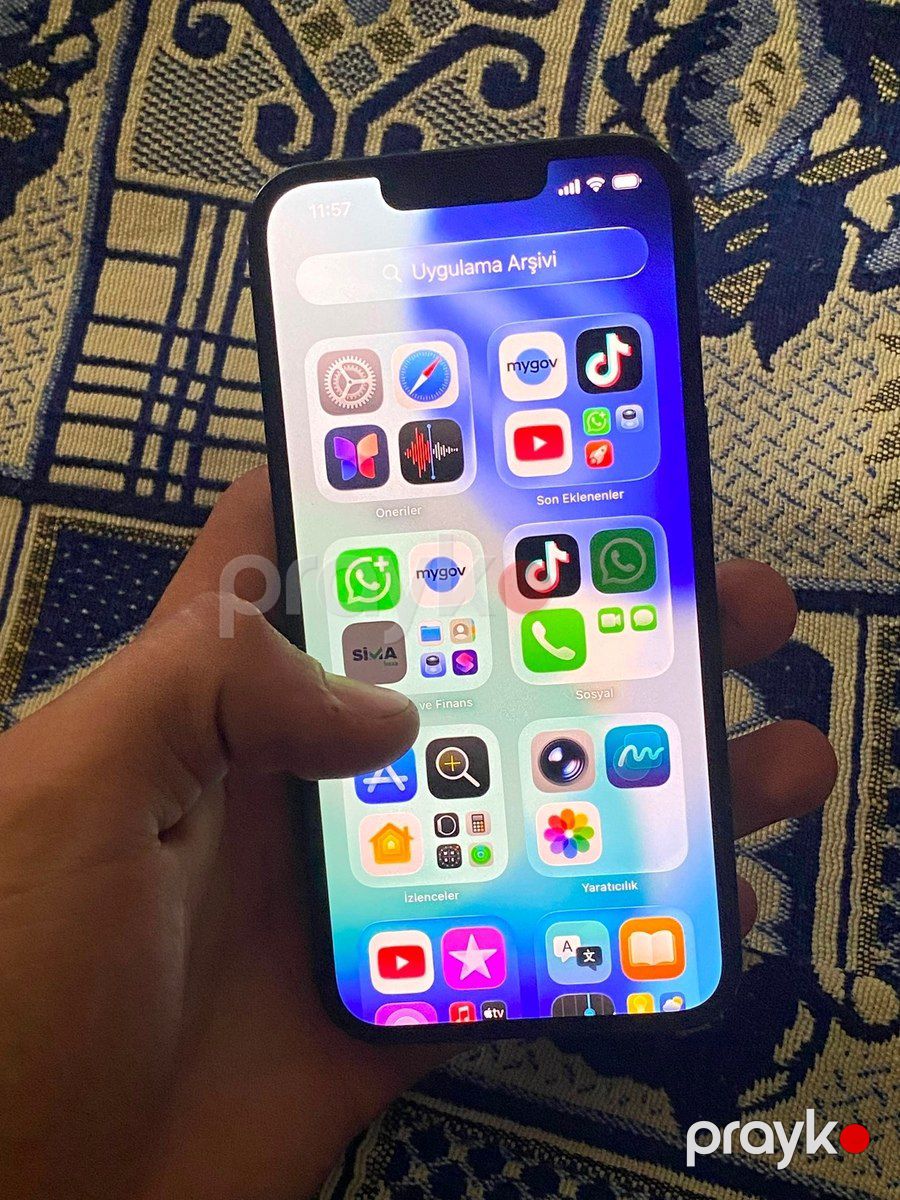 Apple iPhone 14 Midnight 128GB/6GB — Smartfonlar, Bakı (4)