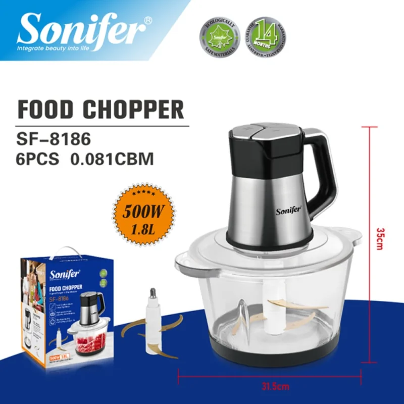 Universal doğrayıcı Sonifer SF-8186 — Mətbəx kombinaları və maşınları, Bakı (2)