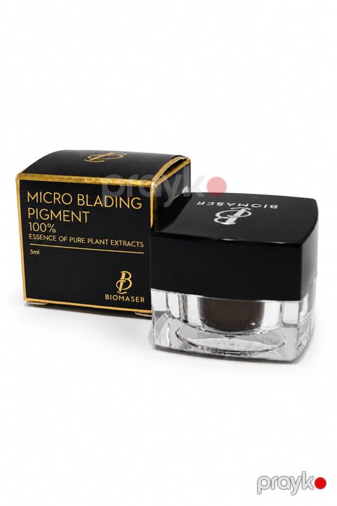 Qaş üçün piqment Biomaser Microblading Açıq küllü qəhvəyi — Bakı
