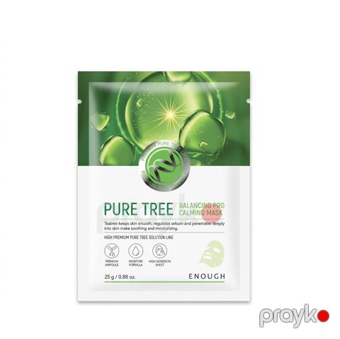 Üz üçün parça maska Enough Pure Tree Balancing Pro 25 ml — Bakı