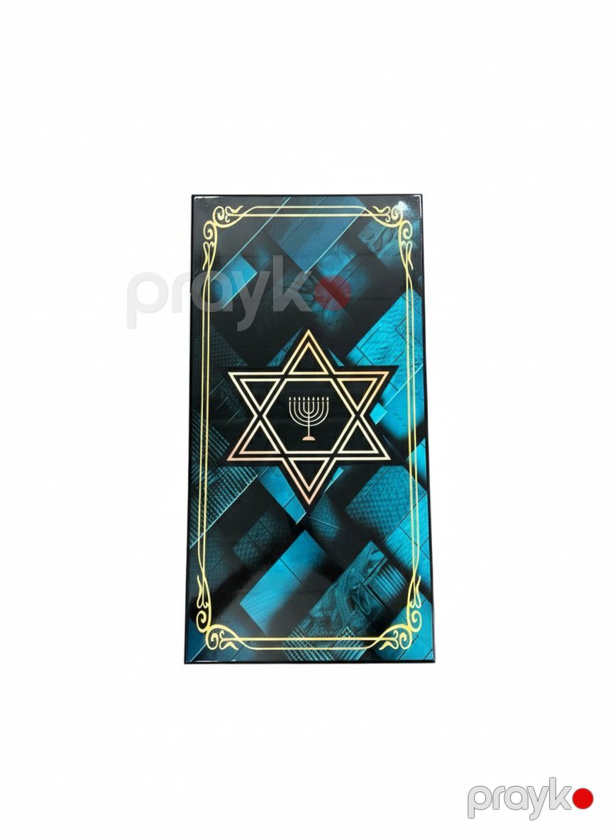 Nərd - Xanuka, mavi/qara/qızılı, 61x30 sm — Mallar, Bakı (2)