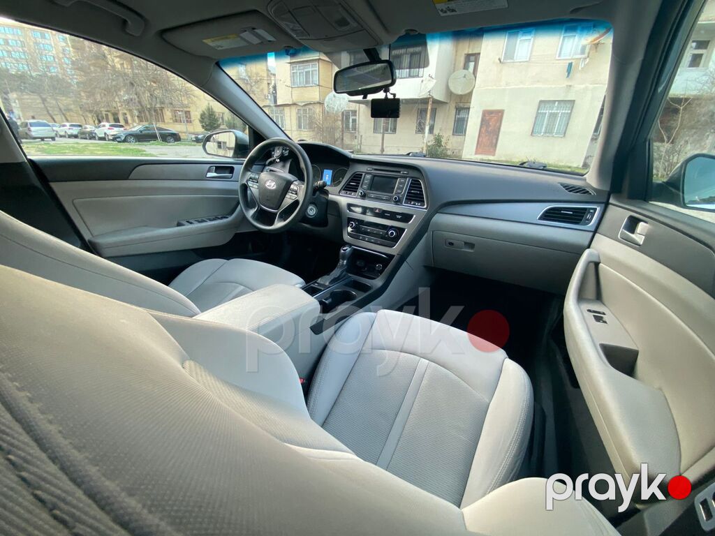 Hyundai Sonata, 2.4 L, 2015 il, 160 000 km — Avtomobillər, Bakı (9)