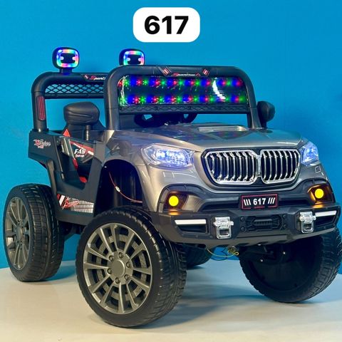 Uşaq elektrik avtomobili XG3 617, boz — Bakı