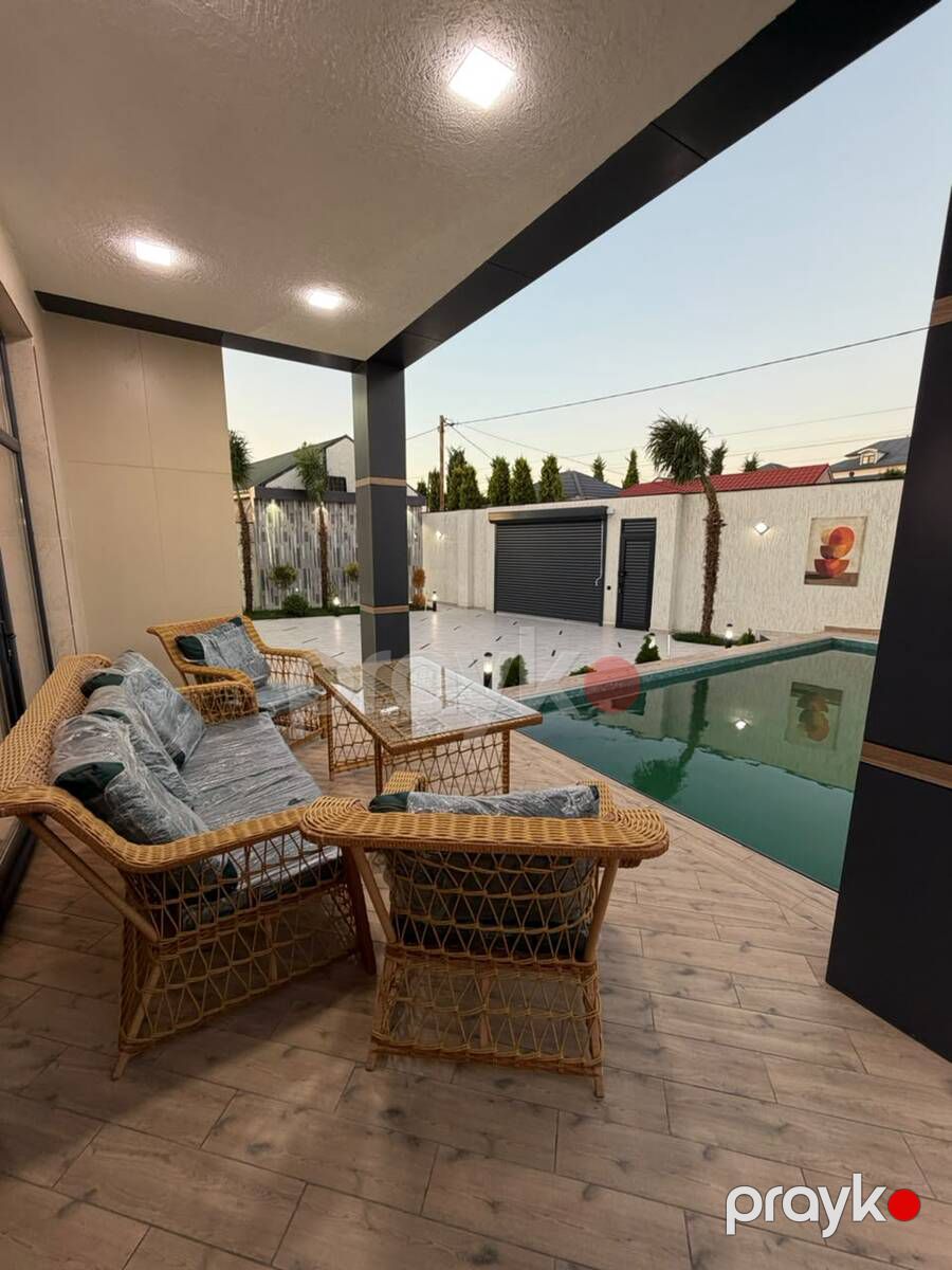 Satılır 4 otaqlı həyət evi/bağ evi 160 m² — Ev, villa, Bakı (9)