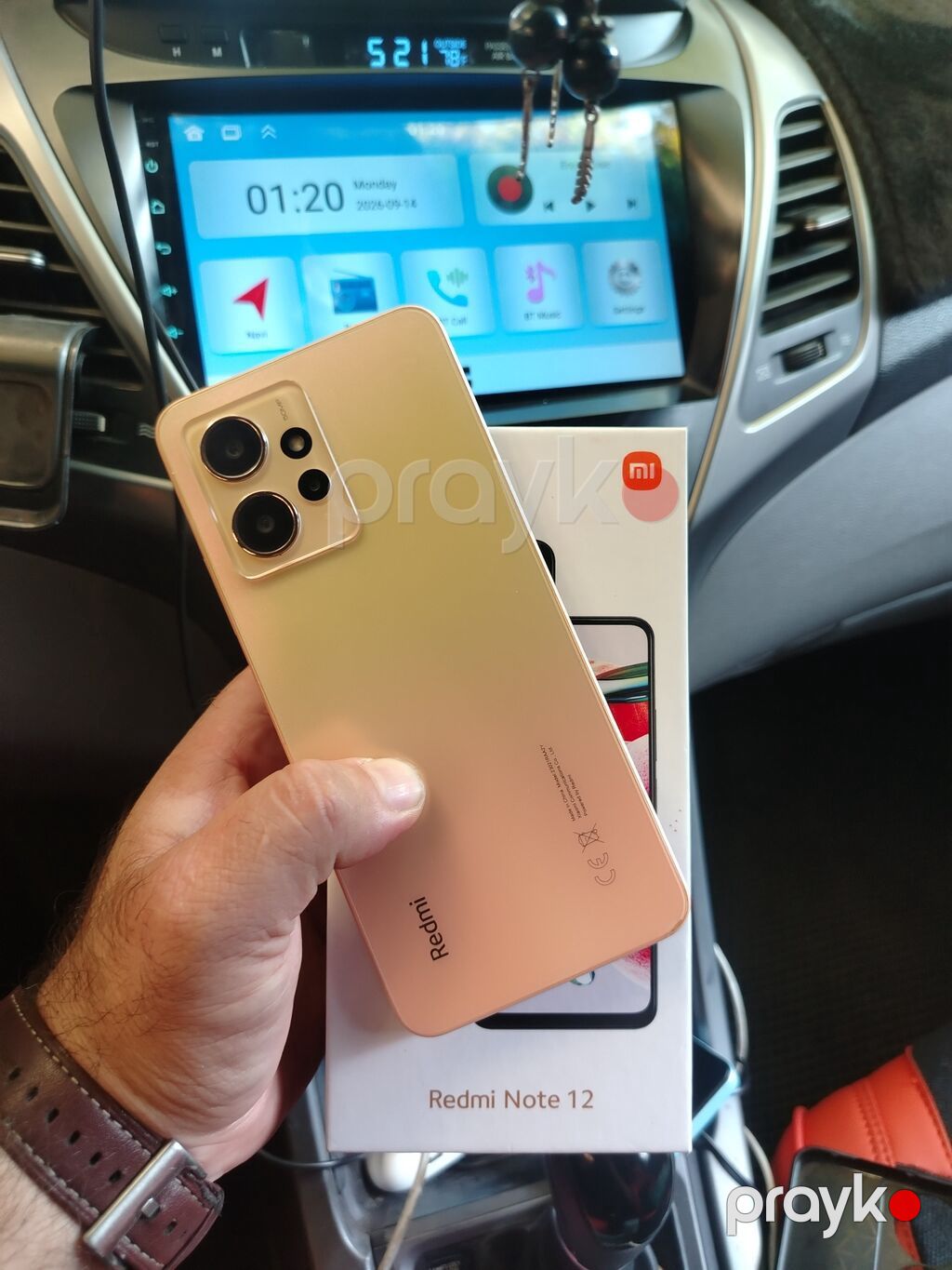 Redmi Note 12, 128 GB, rəng - Qızılı, İki sim kartlı — Xiaomi, Mehdiabad (7)
