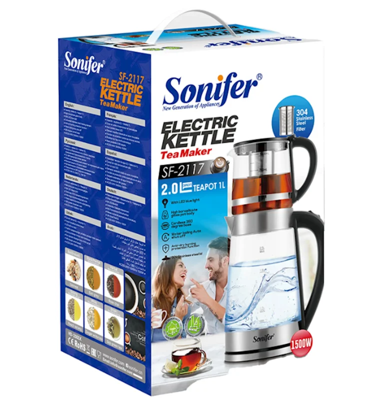 Elektrik çaydan Sonifer SF-2117 — Elektrik çaydanları və termoslar, Bakı (3)