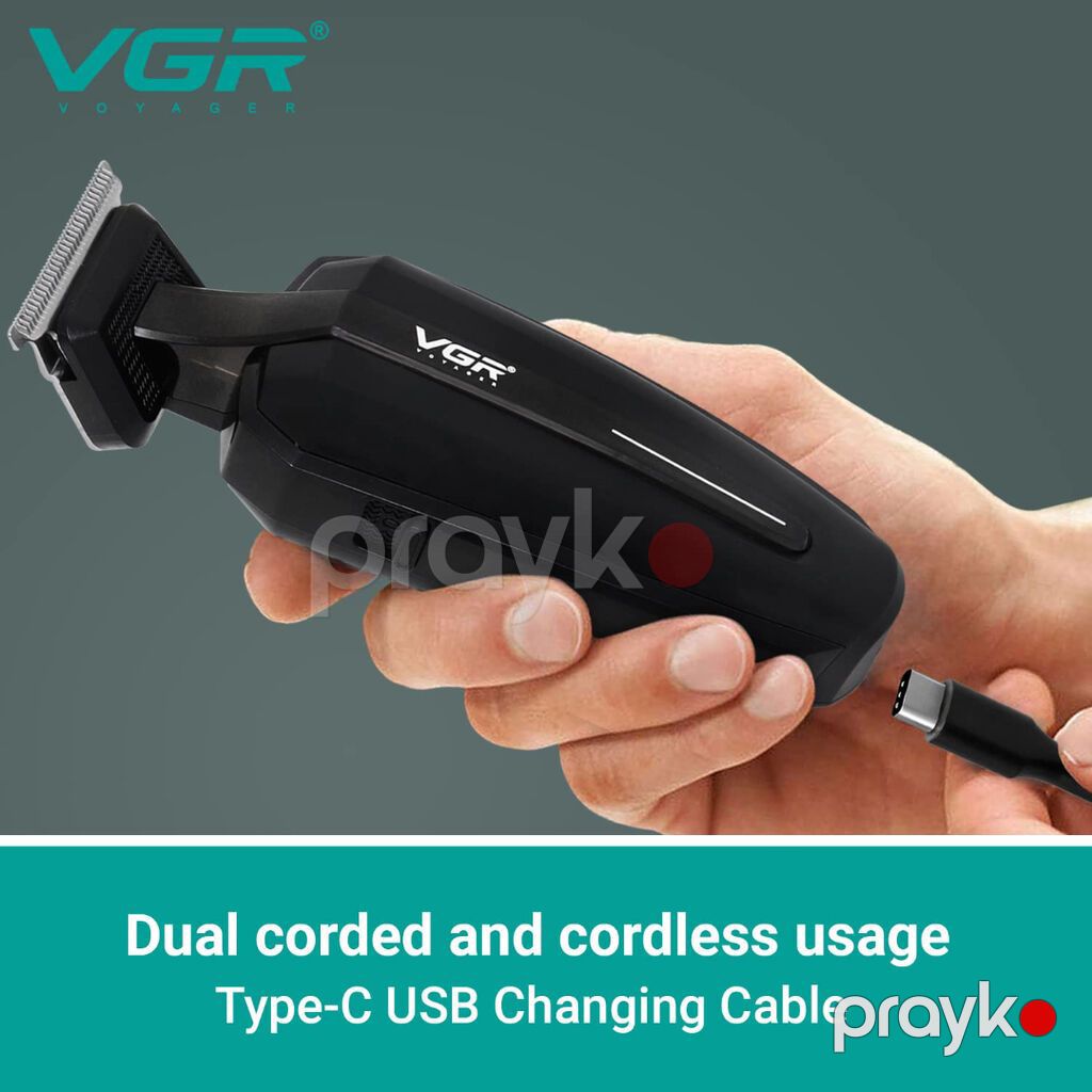 VGR 952 Saqqal üçün professional taəraş aparatı (1.5\3\6\9mm) 600mAh — Saç kəsmə maşınları, Bakı (4)