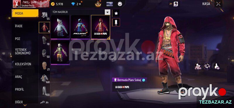 Free fire hesab — Oyunlar, konsollər və proqramlar, Bakı (10)