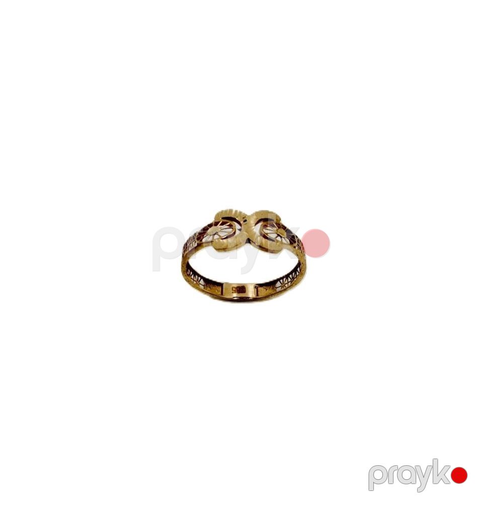 Qadın üzüyü qızıl 585 əyyar 10405, ölçü 18.5 mm, 0.9 q - ozg.10405 — Mallar, Bakı (2)