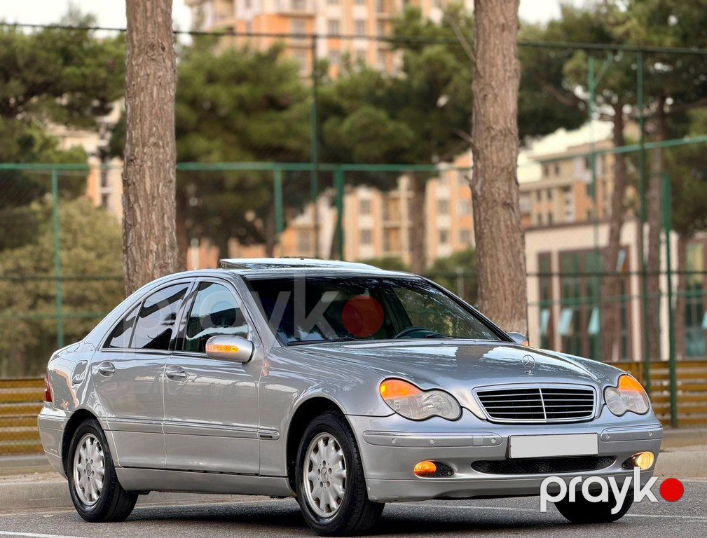 Mercedes C 180, 2.0 L, 2001 il, 321 021 km — Avtomobillər, Bakı (10)