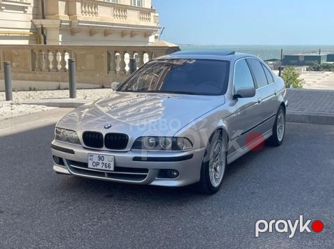 BMW 5 Series E39 sedan – gümüş rəng. Texniki xüsusiyyətlər və — Göytəpə