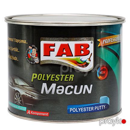 Fab polyester çelik məcun qalın 1 kq + 25 q — Bakı