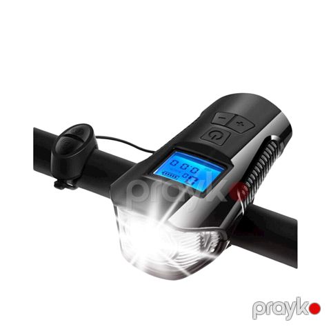 Velosiped üçün fənər ,signal, sürət ölçən Soldier pSJ-10535, Led, plastik, qara — Bakı