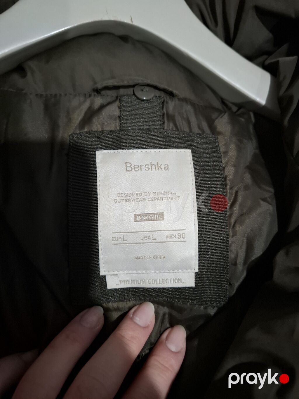 Puxovik kurtka, Bershka, L — Jaketlər, Bakı (8)