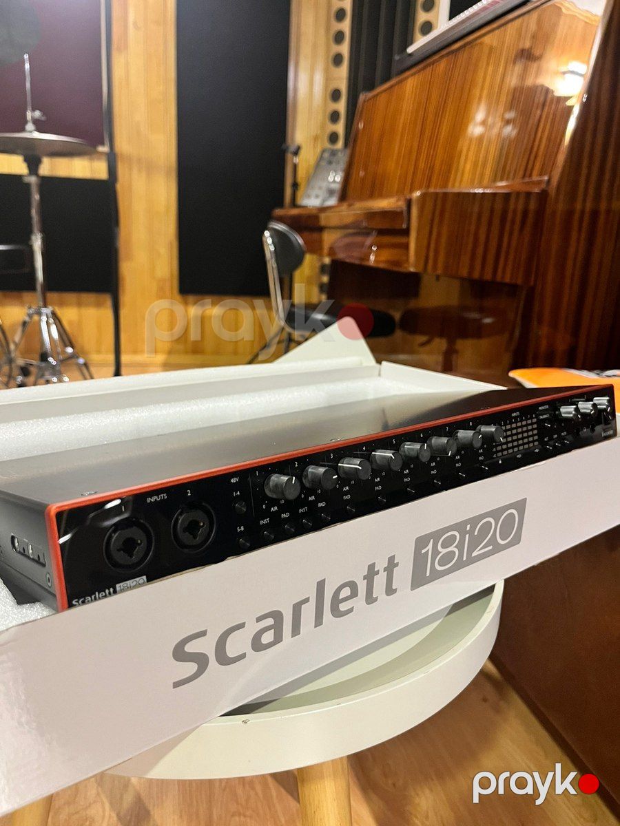 Focusrite 18i20 3rd Gen — Musiqiə alətləri, Bakı (2)