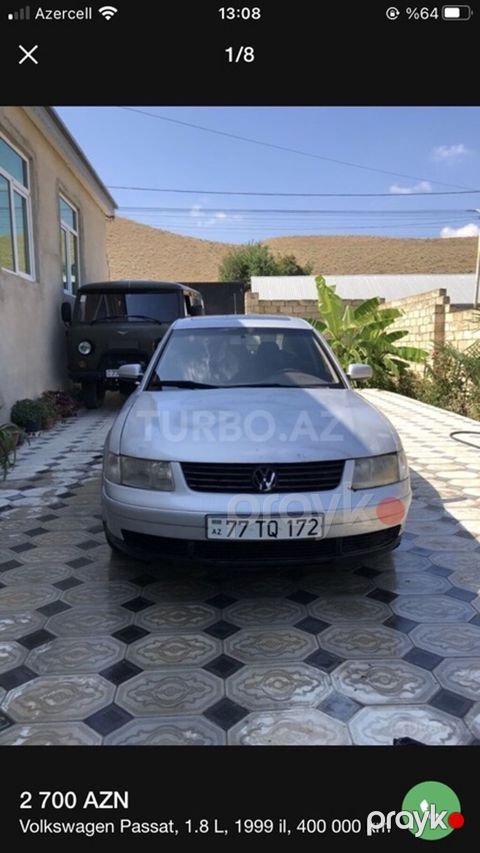 Volkswagen Passat: 1.8 l 1999 il Sedan — Xırdalan