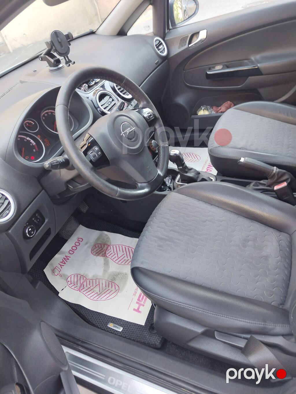 Opel Corsa hatchback – ağ rəng, 5 qapı.2013 il. Motor-1.4 — Avtomobillər, Bakı (10)