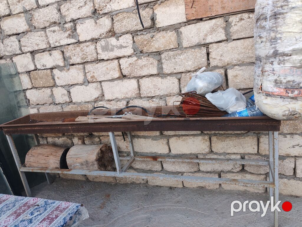 Uzun metal manqal/şiş bişirmə stolu - Material: qalın dəmirdən manqal — Mangal və aksesuarları, Digah (2)