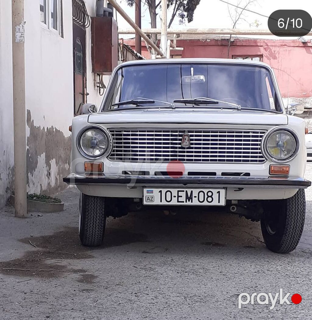 VAZ 2101 “Jiquli” sedan - Kuzov: klassik ağ rəng, xrom bamperlər — Avtomobillər, Bakı (2)