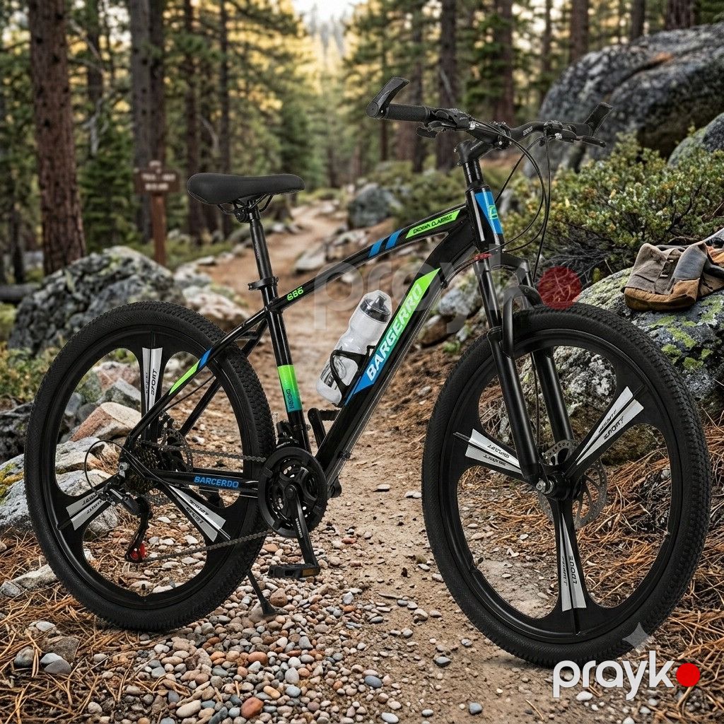 Dağ velosipedi Bargerro TECH_24029G 29" Yaşıl Qara 2 əd — Velosipedlər, Bakı (3)