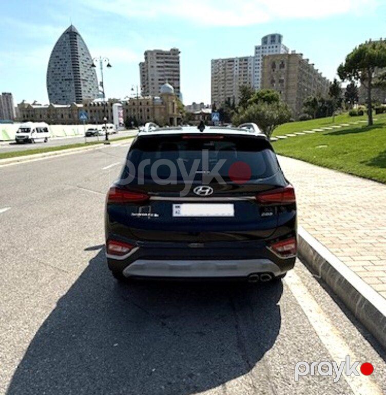 Hyundai Santa Fe, 2.0 L, 2018 il, 152 200 km — Avtomobillər, Bakı (6)