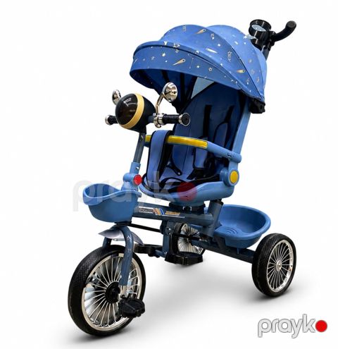 Uşaq üçün üçtəkərli velosiped 2Е AYKN_007, mavi — Bakı