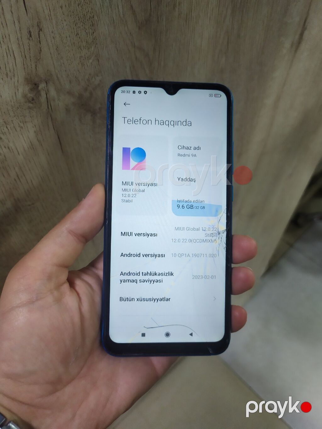 Redmi 9A, 32 GB, rəng - Göy — Xiaomi, Bakı (4)