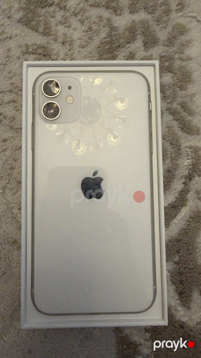 Apple iPhone 11 White 128GB/4GB — Smartfonlar, Sumqayıt (2)