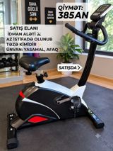 Velotrenajor – elektron ekranlı, oturacaq hündürlüyü tənzimlənən — Lala