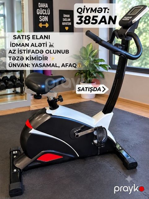 Velotrenajor – elektron ekranlı, oturacaq hündürlüyü tənzimlənən — Bakı