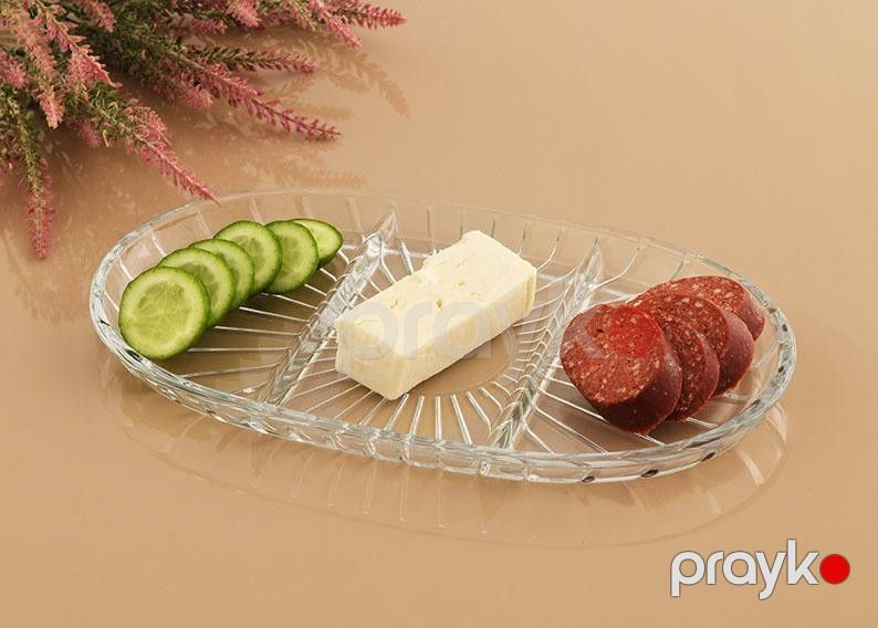 Çərəz qabı Pasabahce, büllur, şəffaf, 27x14.5 sm — Mallar, Bakı (3)