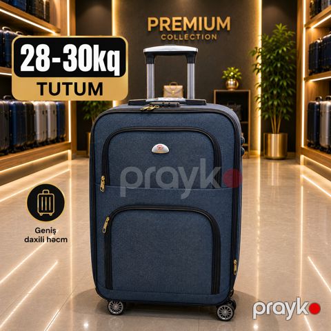 Çamadan, tünd boz, parça, ölçü 3XL — Bakı